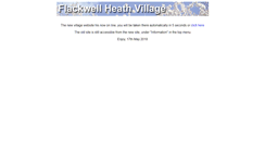 Desktop Screenshot of flackwellheath.net